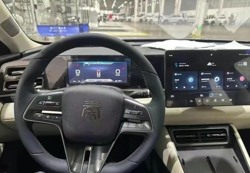 【E汽车】比亚迪秦L最新内饰谍照曝光