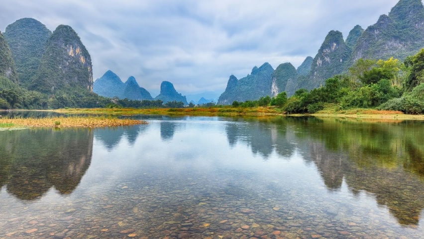 开长安逸达到桂林，桂林山水果然“甲天下”