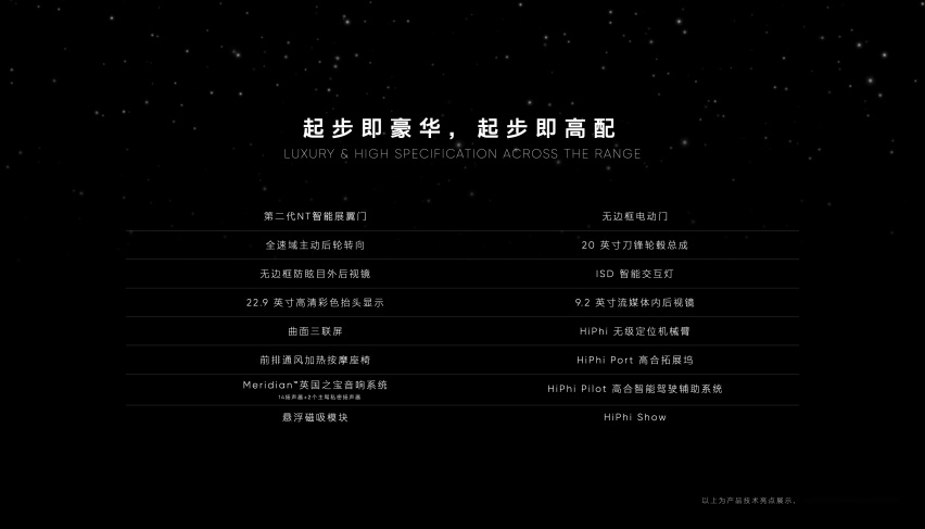 高合HiPhi Y全球上市发布 售价33.9万元-44.9万元
