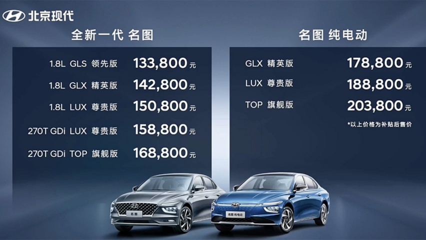 13.38万起，全新现代名图家族来了！如此前卫设计你能接受吗