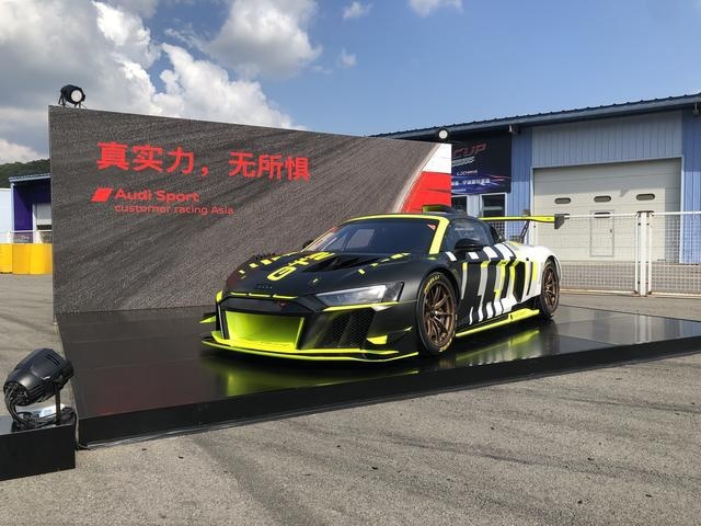 抢先静态体验Audi R8 LMS GT2赛车，最强R8