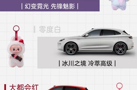 问界新M5 Ultra与labubu不经意间的撞色，你更喜欢哪一款颜色