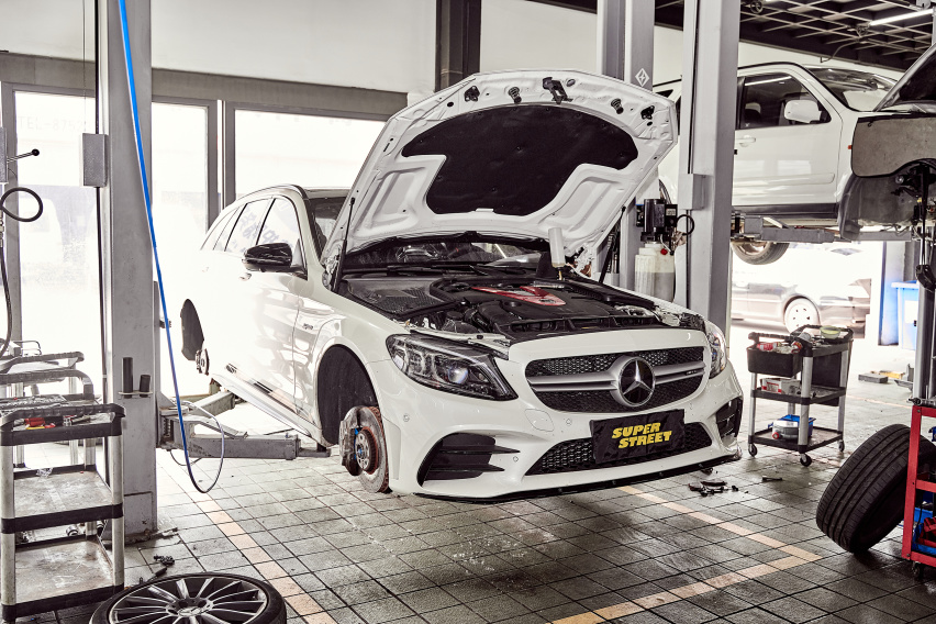 低钢含量 奔驰AMG C43旅行轿车更换ENDLESS刹车片