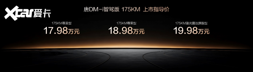 一车全能，家用首选！唐DM-i 175KM版上市，置换补贴后16.98