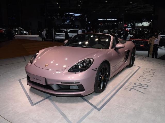 保时捷718 Spyder，粉色靓丽全新上市