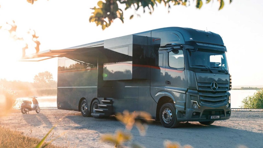带上法拉利寻找诗和远方 陆地超级游艇Dembell Motorhome
