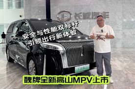 新车｜魏牌全新高山MPV上市 安全与性能双标杆 引领出行新体验