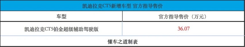 辅助驾驶系统堆满，美系后驱轿车不输旗舰