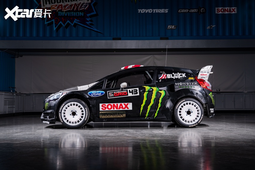 terrakhana中都有亮相,也是block驾驶的车在全球拉力越野赛中首次夺冠