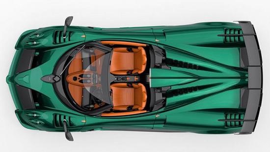 限量8台，帕加尼Huayra Imola Roadster官图发布