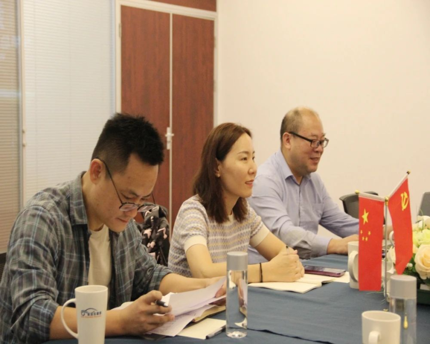 热烈欢迎中华总部及浙江省分领导莅临延宝科技集团总部