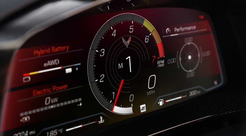 搭载V8发动机，Corvette E-Ray官图发布