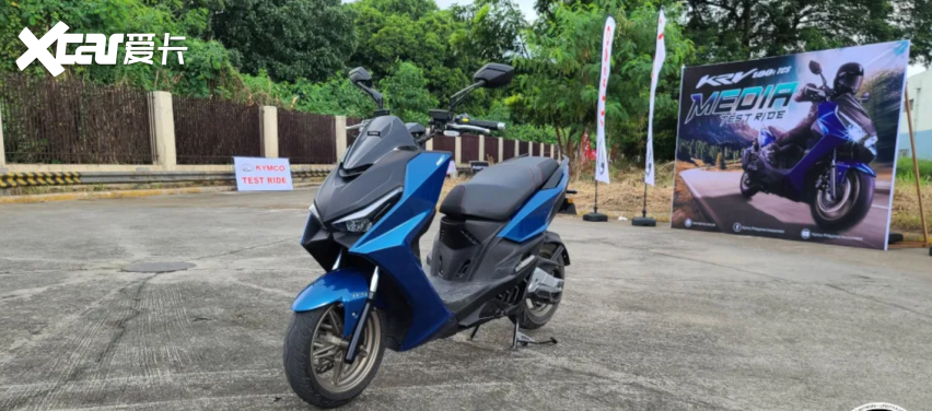 性能平踏板摩托,光阳krv180,性价比高于pcx和nmax