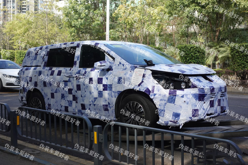 比亚迪全新MPV谍照曝光，车长5米左右，定位中型/中大型MPV