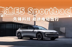 奥迪E5 Sportback 先锋科技 启迪电动出行