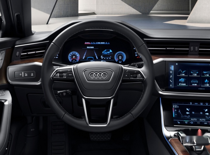 5系、E级很能打？新奥迪A6L：我有3.0T V6，你拿什么和我比