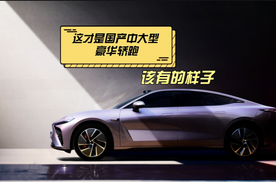 这才是国产中大型豪华轿跑 该有的样子
