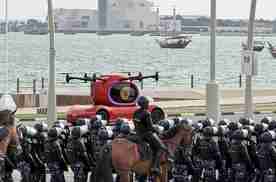 中国智造登陆卡塔尔！广汽高域作为中国飞行汽车品牌代表亮相国庆盛典