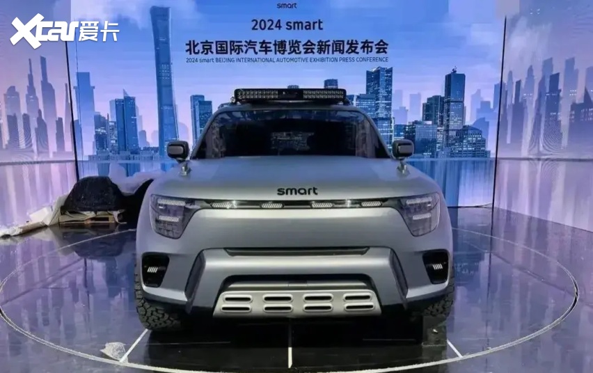 smart新车8月28日发布 又一方盒子纯电SUV 侧面酷似奔驰GLB