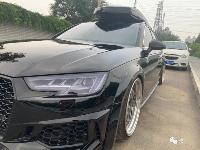 顾家奶爸打造的黑武士旅行车，奥迪A4 Allroad驾到