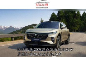 统统配齐 20万满血华为纯电SUV岚图知音20.29万元起上市