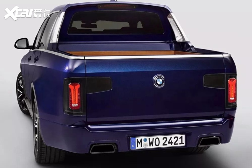 车身比例跟开玩笑一样,你见过宝马x7皮卡吗?