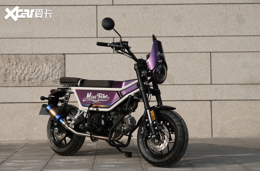 迷你摩托,致炫110外观另类极具潮范,俘获都市潮男靓女-爱卡汽车爱咖号