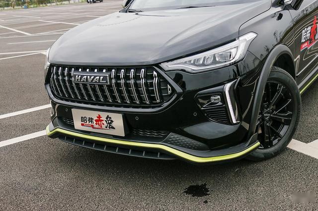 试驾哈弗赤兔1.5T 运动套件上身/支持弹射起步