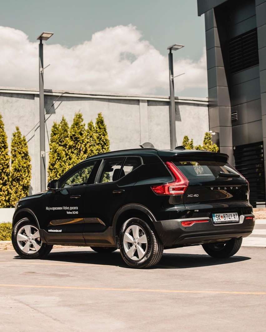 运动的硬朗风 全新沃尔沃XC40海外实车