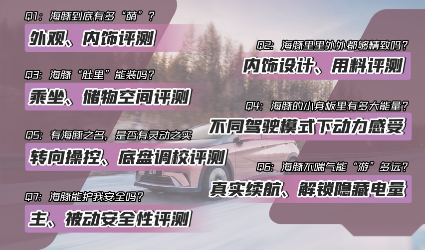关于海豚的“灵魂7问”！比亚迪海豚火出圈，只是靠卖萌吗？