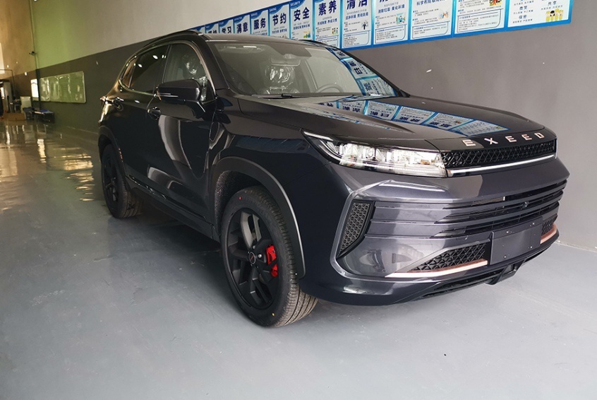 星途LX凡尔赛版实车图曝光 将于4月上市