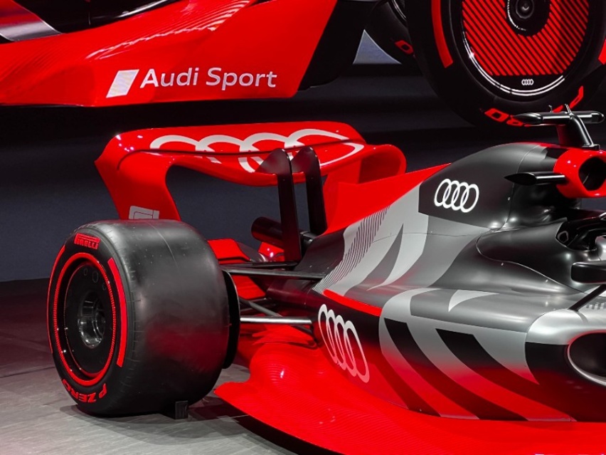 2026赛季入局/厂队身份回归，奥迪F1原型赛车上海车展亮相