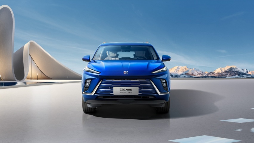 越级大五座智电SUV 20.89万元起别克ELECTRA E5西安上市
