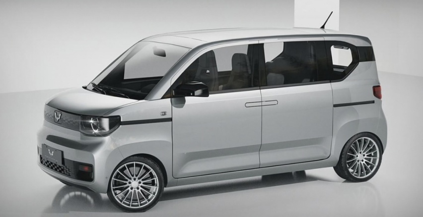五菱之光纯电版申报：复古K-Car，四座纯电