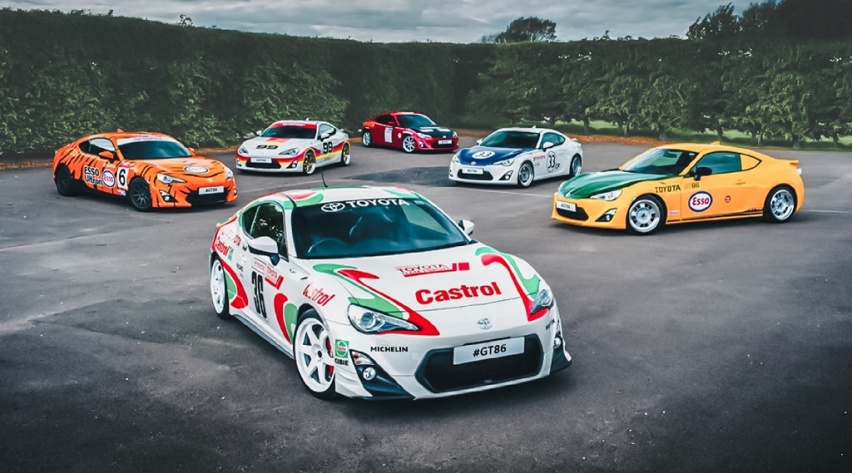 【官方案例】2019款丰田GT86升级tei刹车前6后4活塞卡钳套件