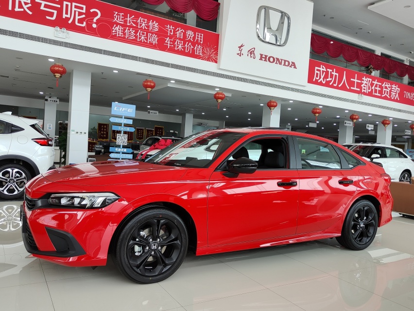 到店实拍第十一代思域，法拉域让你轻松圆个超跑梦