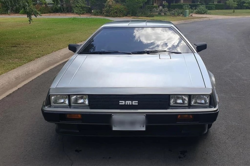 电影回到未来同款 1981年delorean Dmc 12 爱卡汽车爱咖号