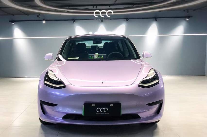 特斯拉MODEL3——渐变亮面银幻紫