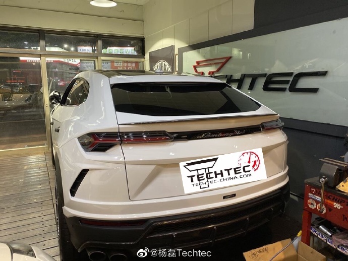 兰博基尼Urus改装德国Techtec刷电脑刷ECU改装电脑