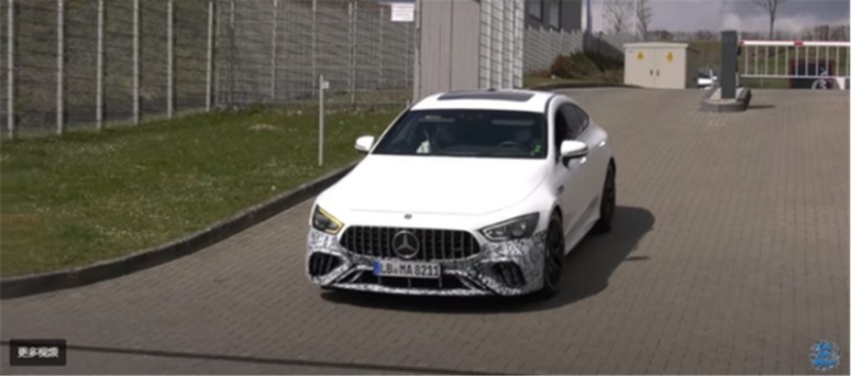 搭载插混动力，综合扭矩上千牛米，AMG GT73e最新谍照
