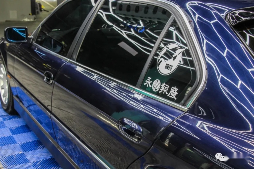 姜还是老的辣，新疆车友以改代修让这台情怀宝马E38焕发第二春