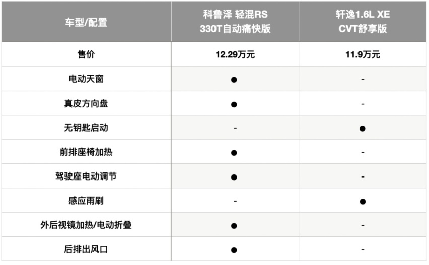 Z世代人生第一台,10万元预算,该选科鲁泽还是轩逸?