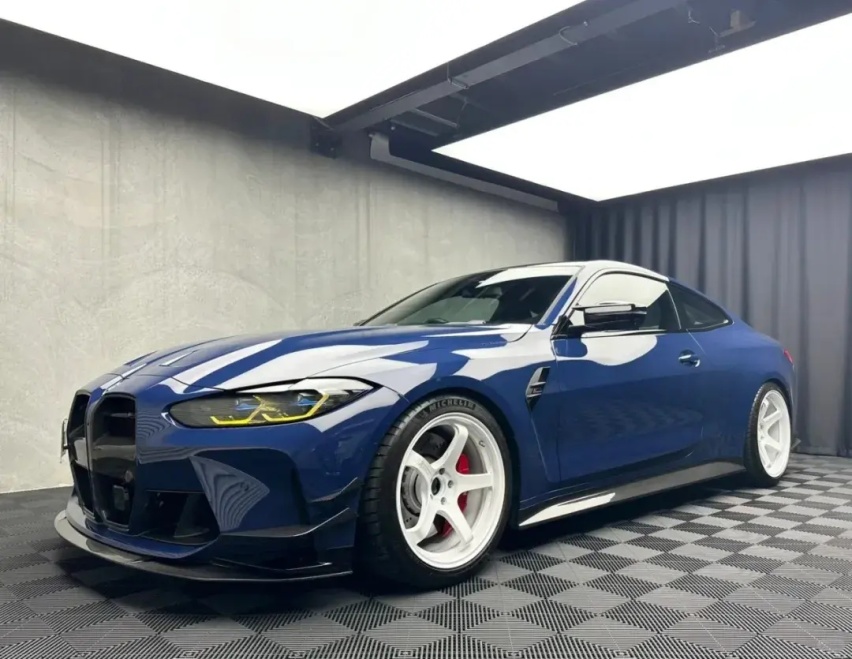 宽体大尾翼、低趴姿态、赛道竞技风等，宝马G82 M4改装合集
