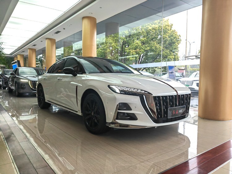 豪华风尚轿车 实拍全新红旗H6