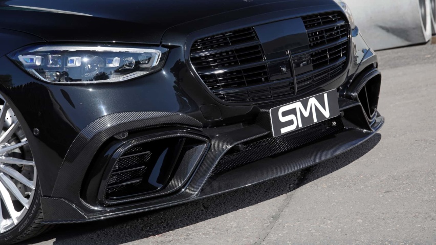 来自SMN Motors的升级方案：奔驰S级这样玩挺个性