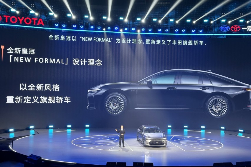 一汽丰田发布智能电混双擎技术品牌，全新皇冠官宣上市
