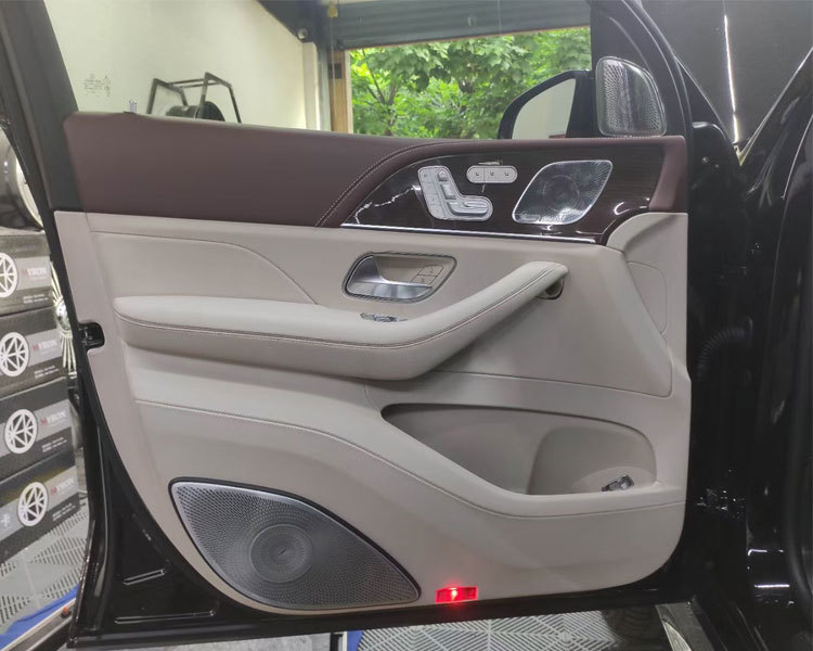 新车上牌有啥改？21款迈巴赫GLS600改装大柏林之声 杭州