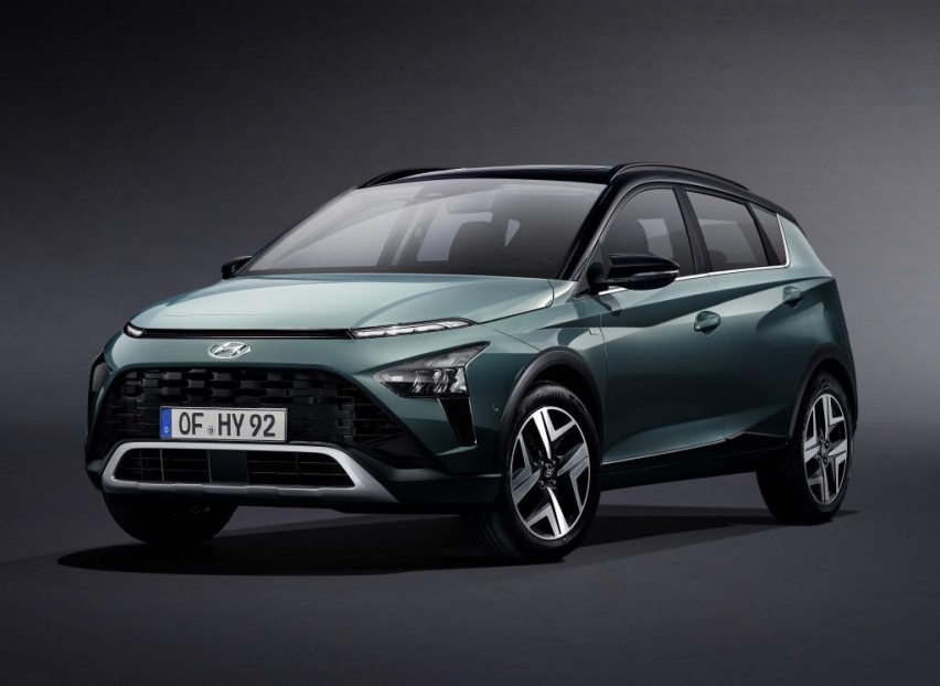 现代BAYON官图首发，定位小型SUV，最大功率120马力
