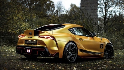 Manhart打造550匹Supra，黄金圣衣加身