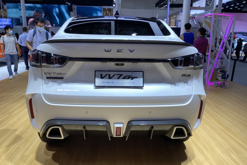 奔驰改装厂改造，限量300台，VV7GT巴博斯版亮相北京车展
